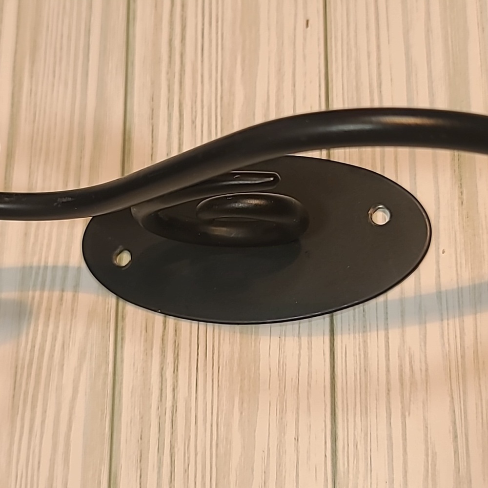 Metal black wall candle holders - Picture 5 of 6